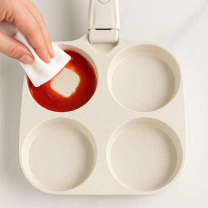 Sartén de cerámica para huevos de 4 secciones APEX PureNest™