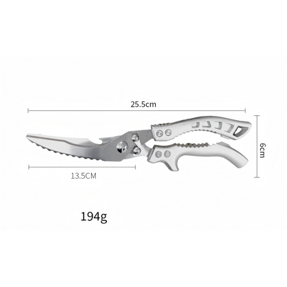 ✂️🍗 Tijeras de cocina de acero inoxidable Apex Premium 🔪💪